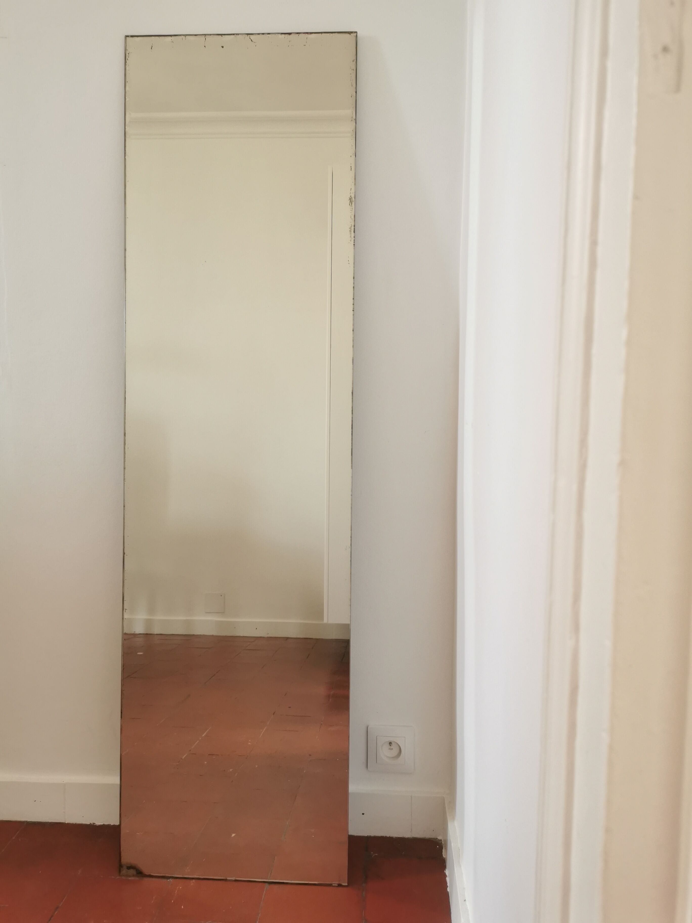 Art Deco beveled mirror