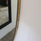 Brass mirror Italian crest Mid-Century, 1950-60