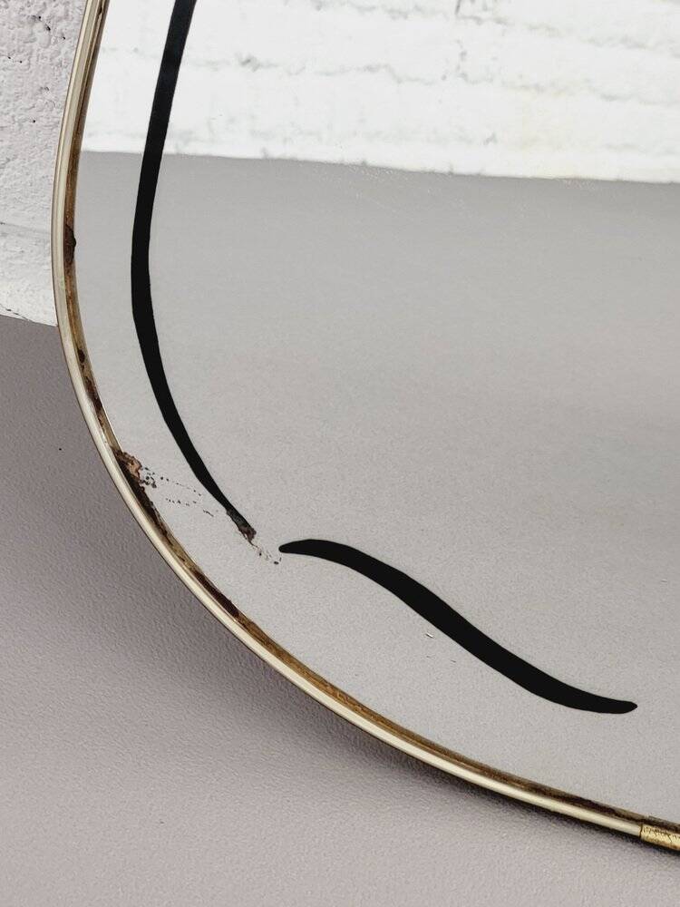 Retro mirror and free form from the 50s - 60s
