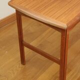 Scandinavian coffee table or end table, teak, 1960