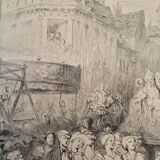 Omer Désiré Bouchery (1882-1962) - Etching