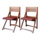 Paire de chaises Henry Meyer