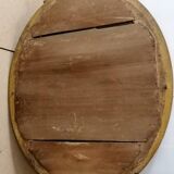 Louis XV style mirror in wood and gilded stucco, Napoleon III period