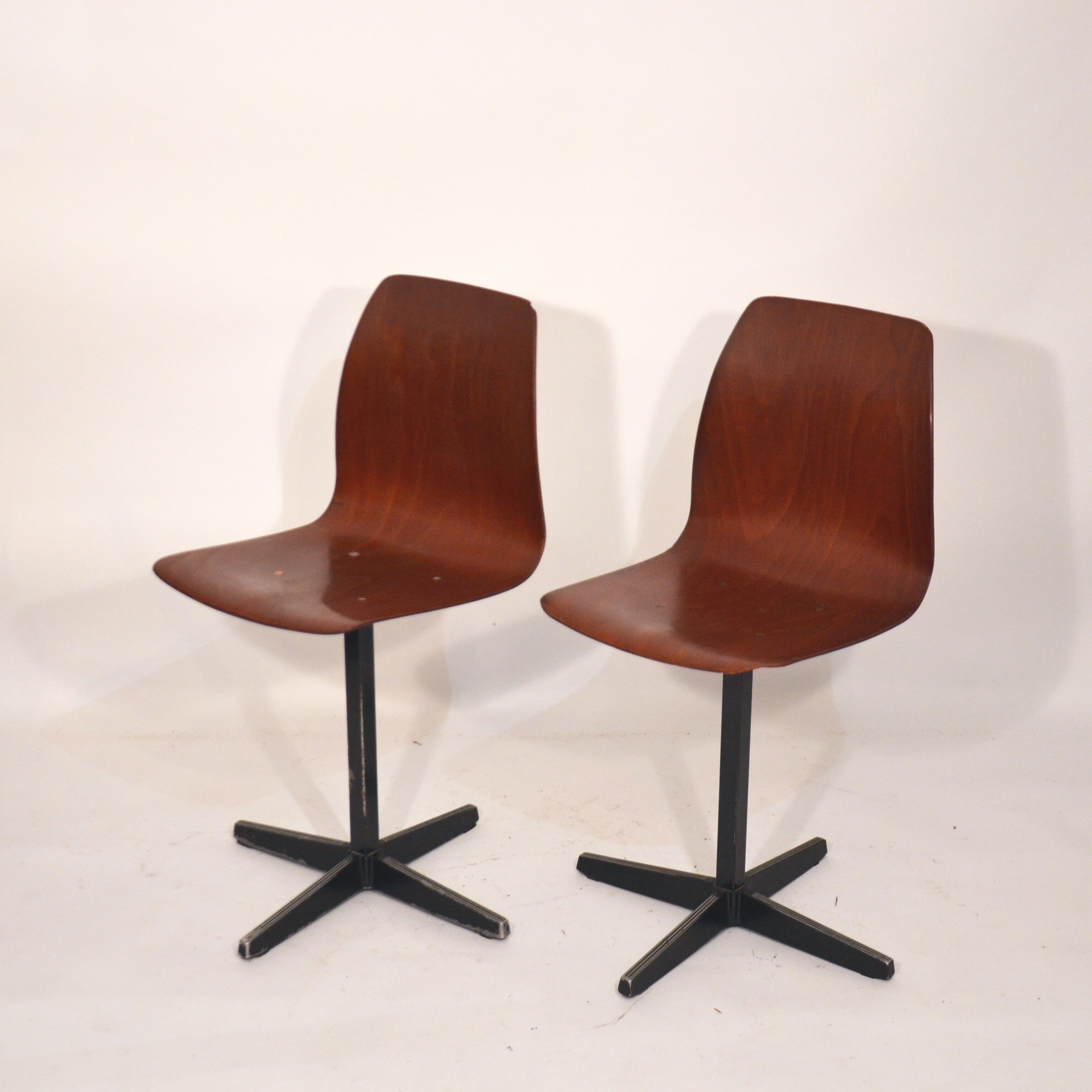Pair of chairs Pagholz foot star