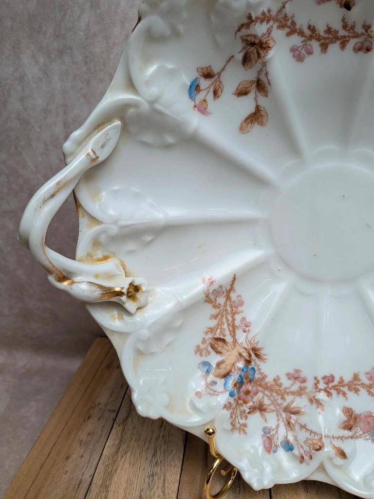 Old porcelain plate J.P.L France