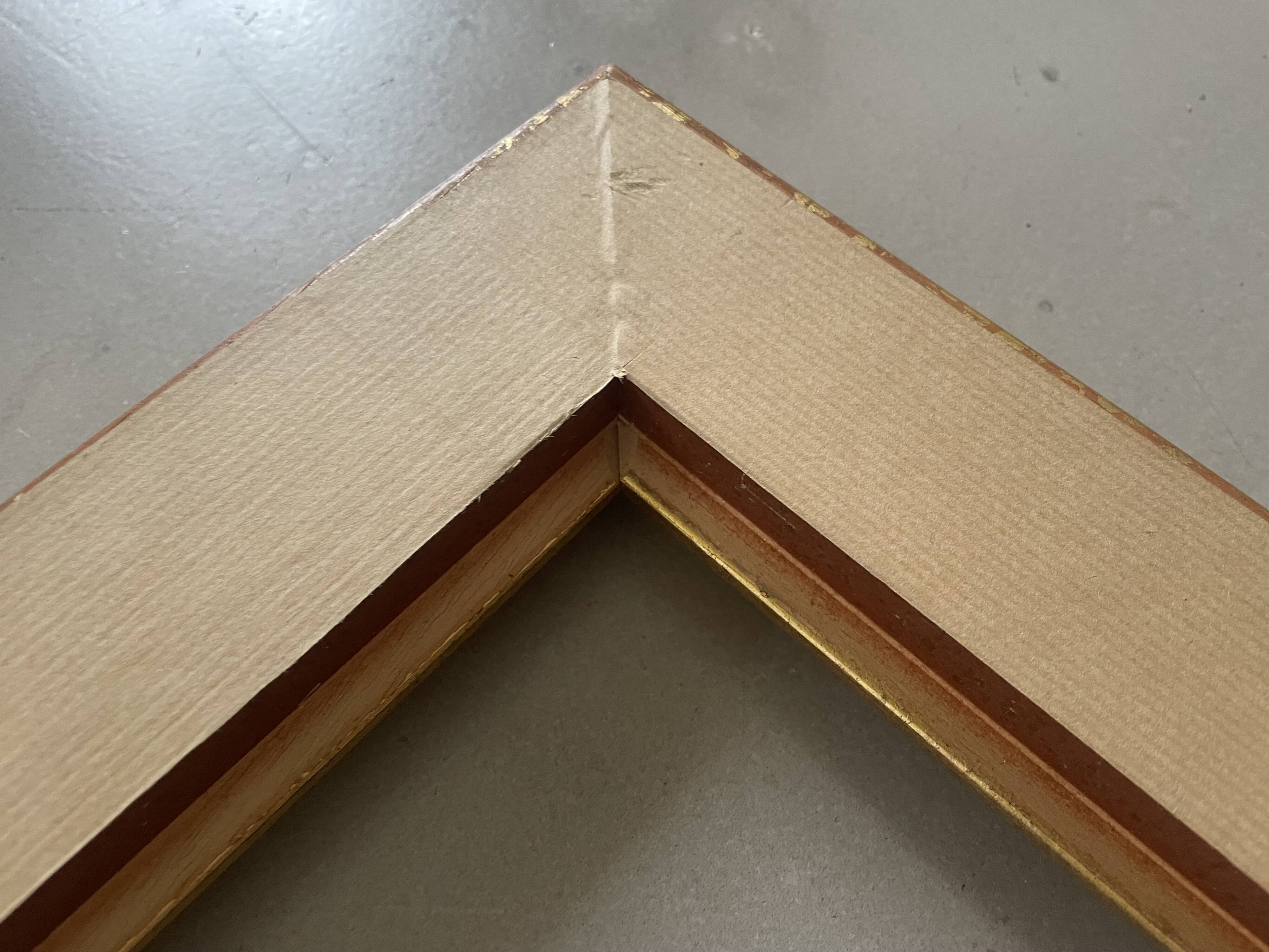 Cadre en bois doré
