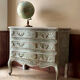 Louis XV style commode with traditional patina