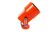 Louis Poulsen Unispot orange wall lights (large model), 1970