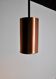 Suspension en cuivre cylindrique 1960s