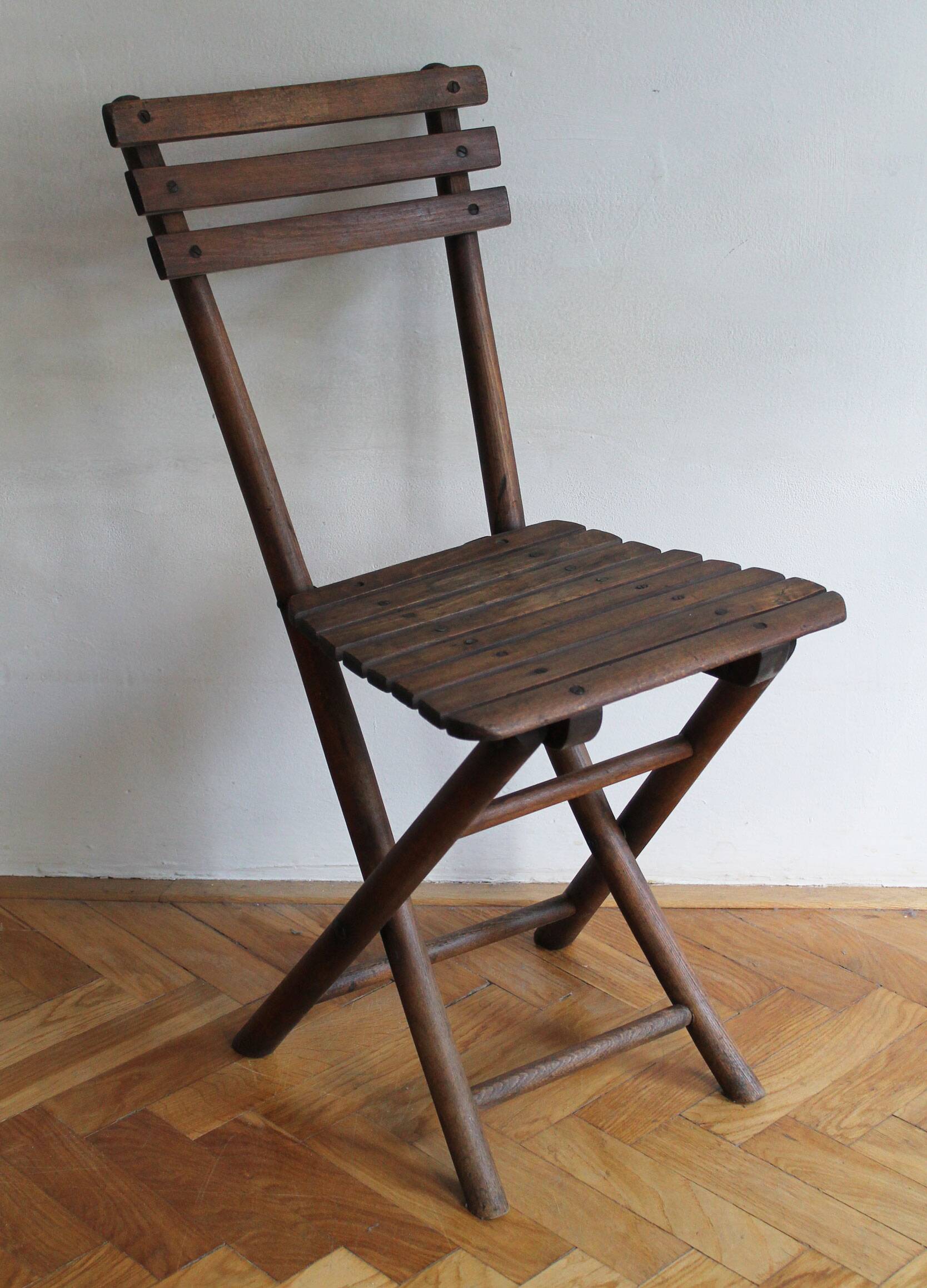 1920's Folding Garden Chair by Gebrüder Thonet