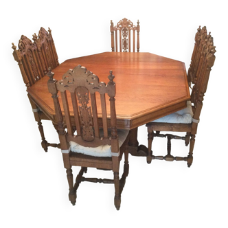 Table and chairs