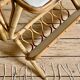 Rattan side table