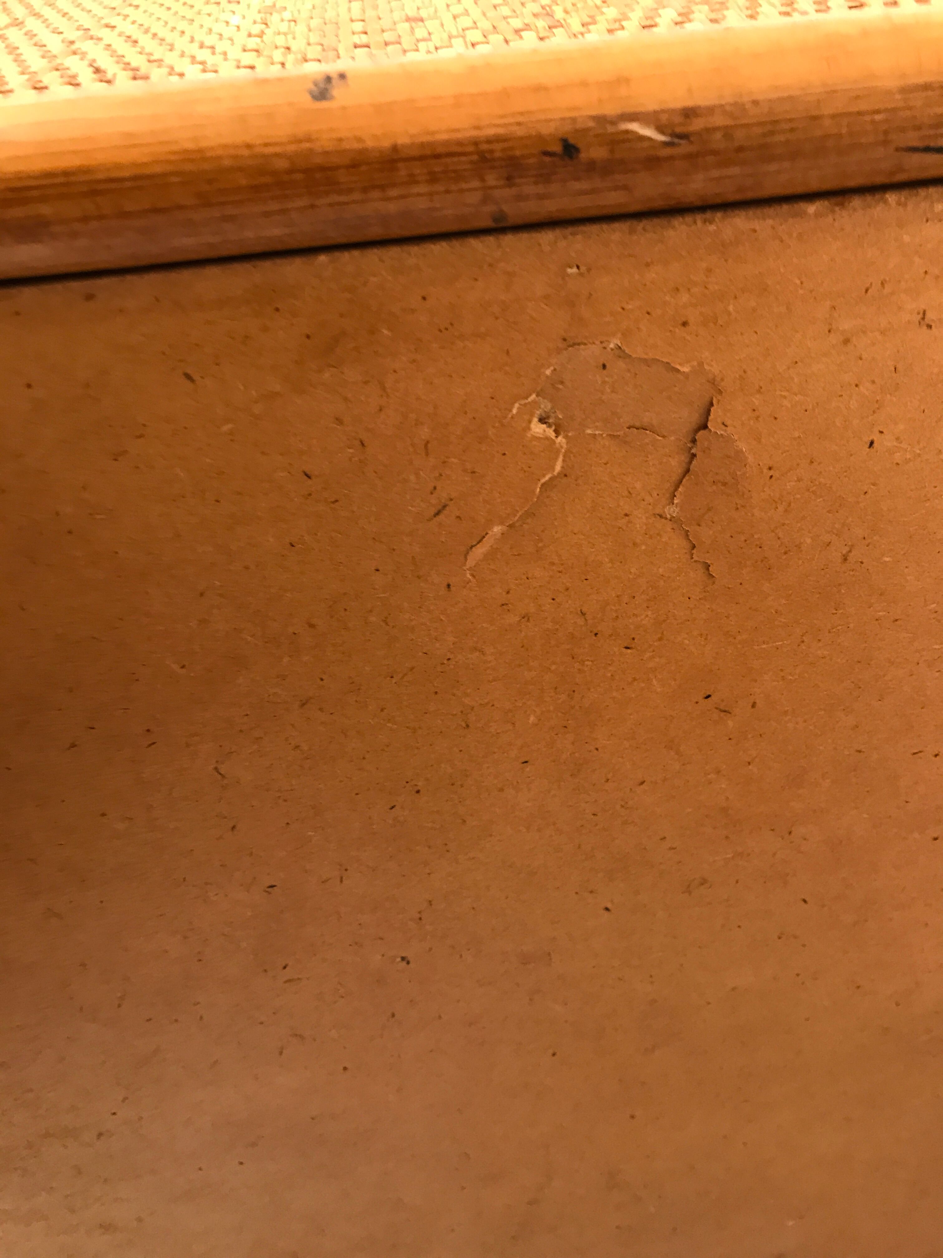 Rattan dresser 1960s