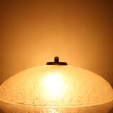 All Glass Table Lamp by Valasske Mezirici, 1960s, Czechoslovakia