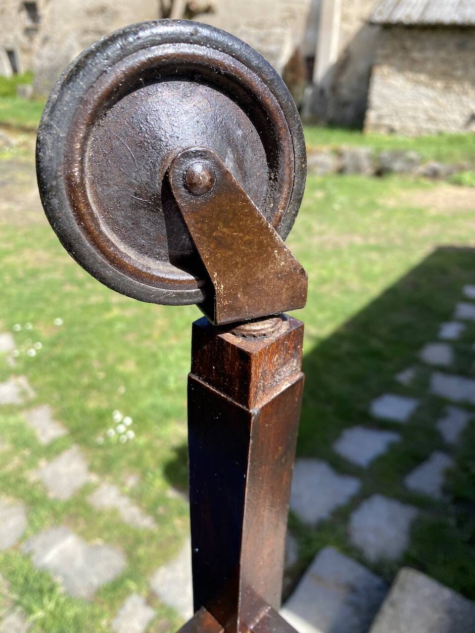 Serving trolley, rolling table, stamped ElloRolls from the 60s/70s