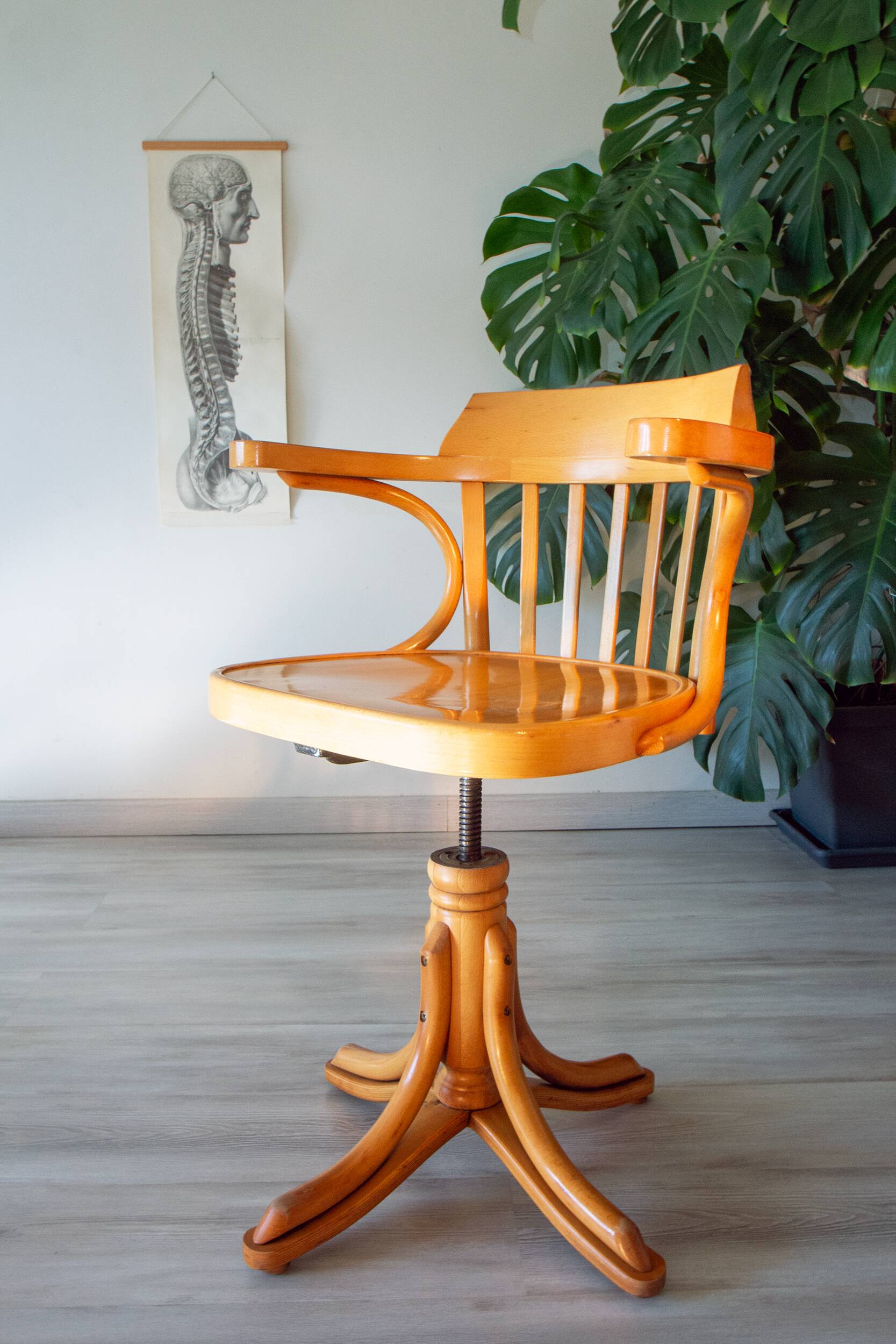 American armchair ZMG Radomsko (formerly Thonet) from the 1970s.