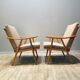 Paire de fauteuils Thonet 1960