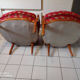 pair of shepherdess armchairs