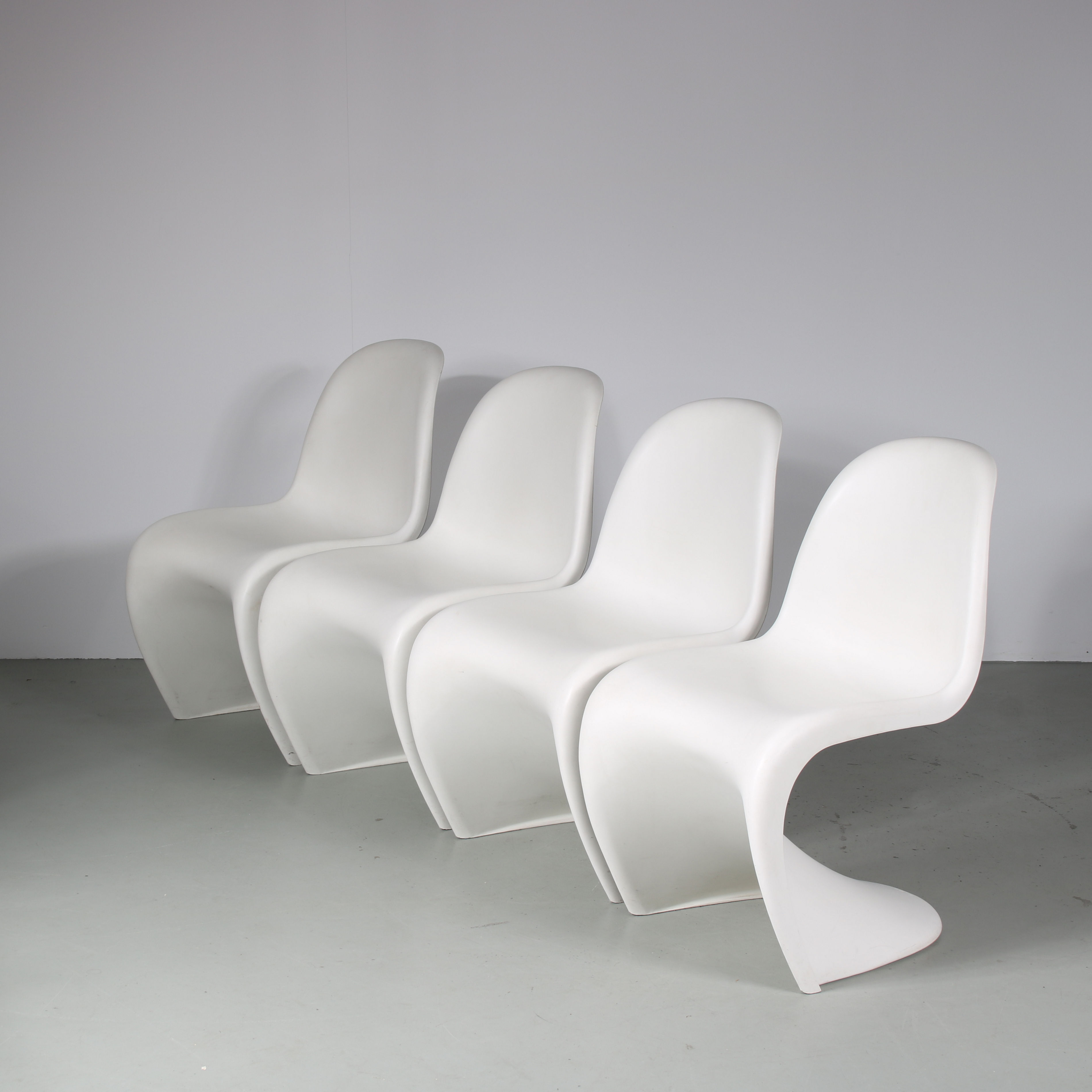 1990s Dining chairs by Verner Panton for Vitra, Germany