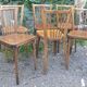 6 Baumann bistro chairs with bars