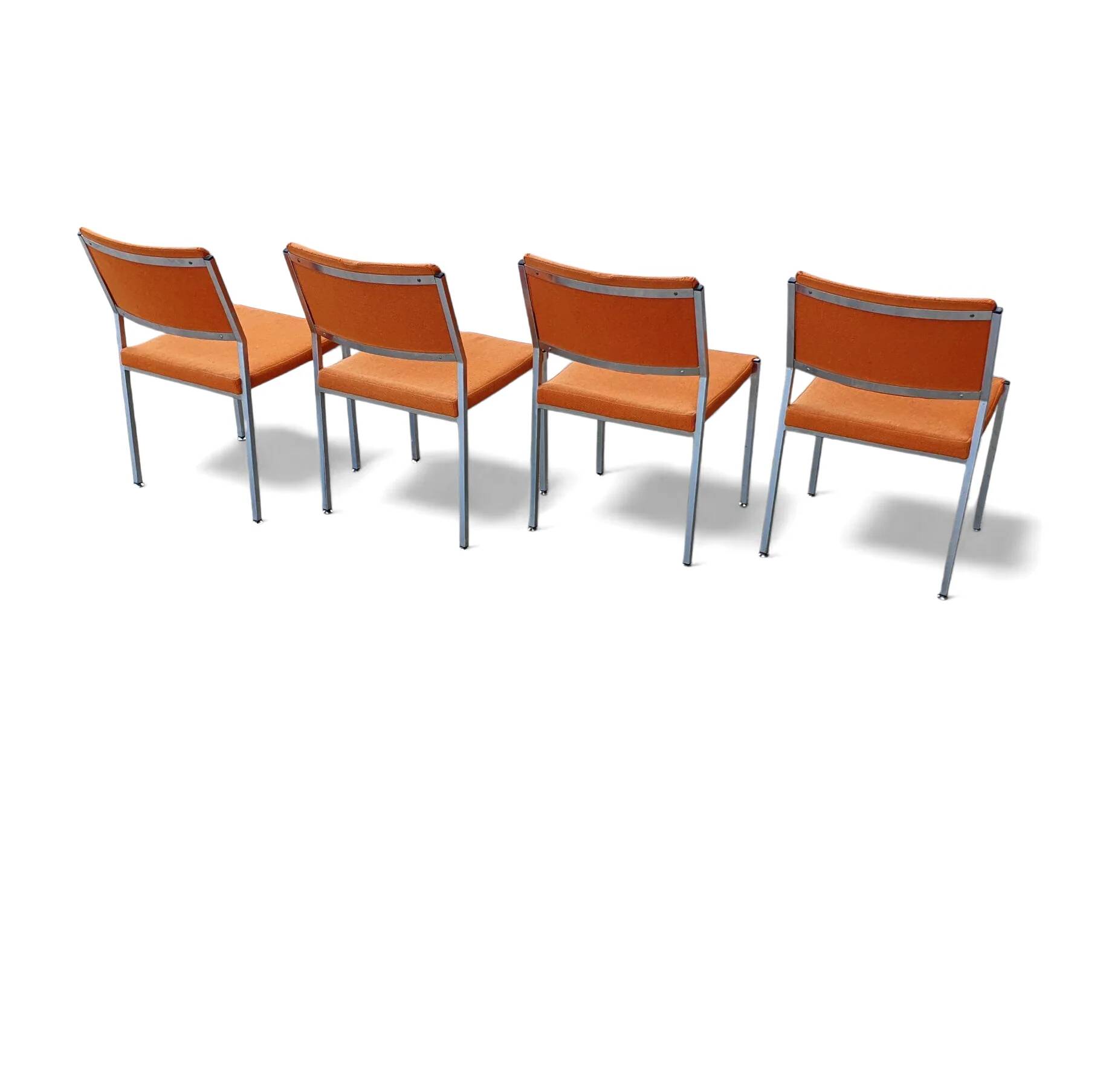 4 x Abraham Polak AP Originals chairs by Hein Salomonson 1960s
