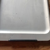 Set of 2 metal trays 70s 80s