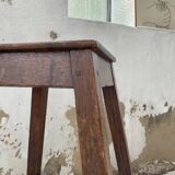 High oak workshop stool