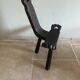 Tabouret tripode rustique