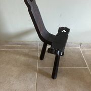 Rustic tripod stool