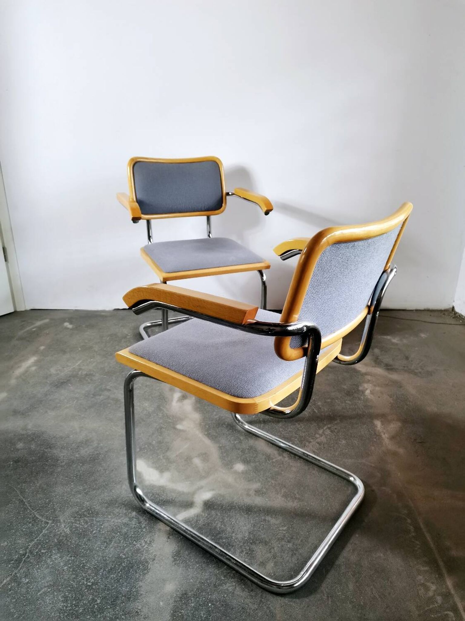 Chaises à accoudoirs des années 1980