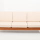 Danish teak 3-seater loungesofa / daybed by Jens-Juul Christensen