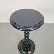 Hand-Carved Wood Barley Twist Pedestal, 1930s