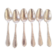 Silver metal teaspoons