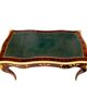 Marquetry and gilded bronze desk signed rinck in paris