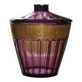 Large ornamental punch bowl/Art Deco pot Amethyst August Walther