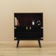 Danish Display Cabinet with Glass Doors and Contrasting Finish, 1970s