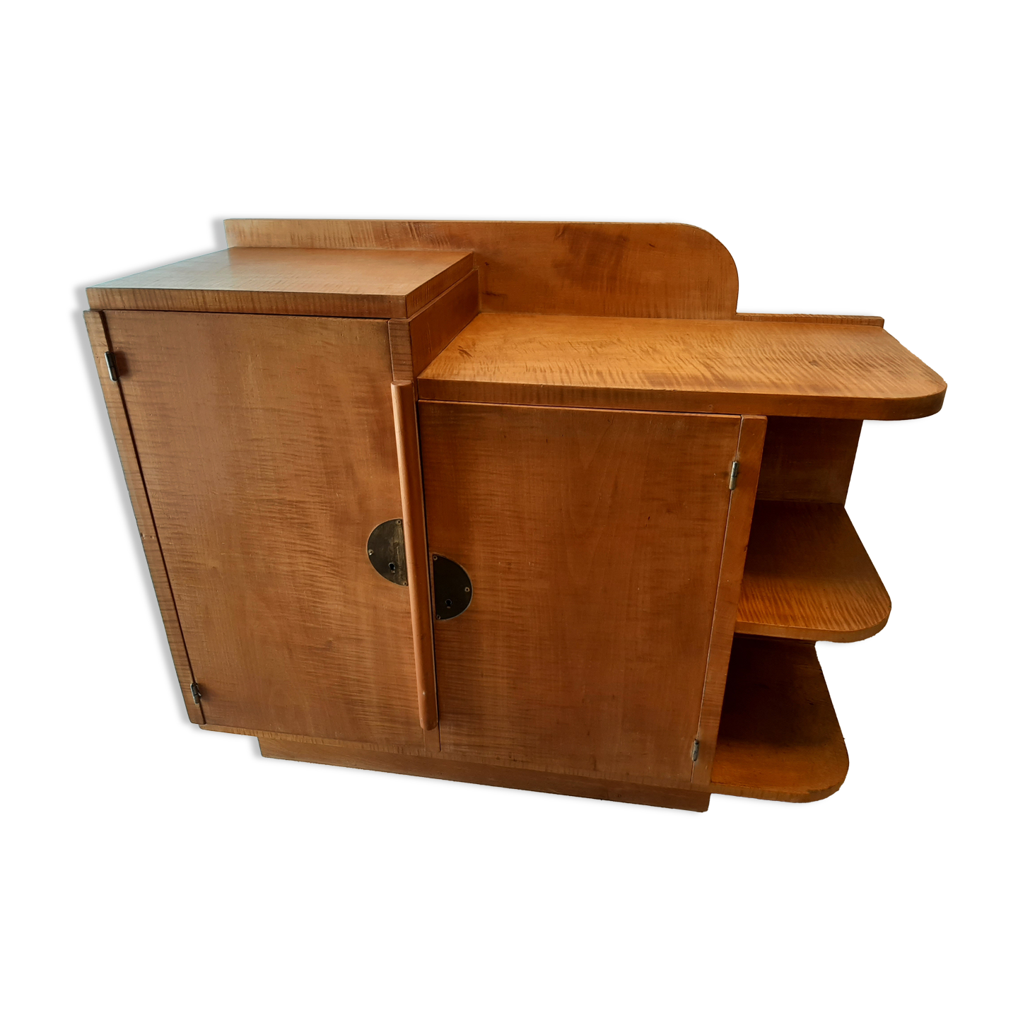 Meuble bas 2 portes art déco