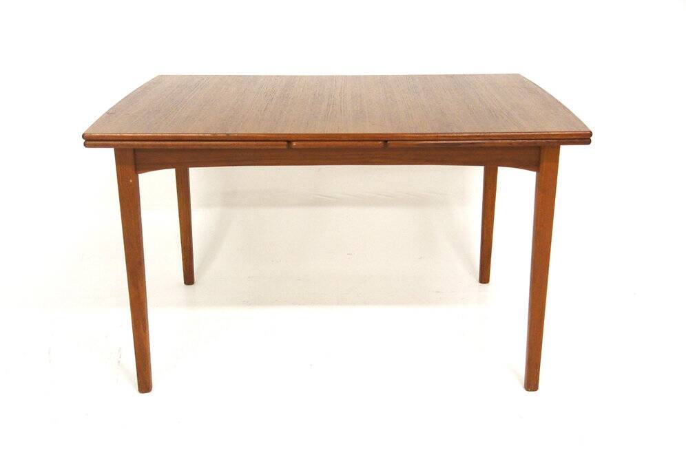 Teak "wallet" dining table, Sweden, 1960s