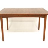 Teak "wallet" dining table, Sweden, 1960s