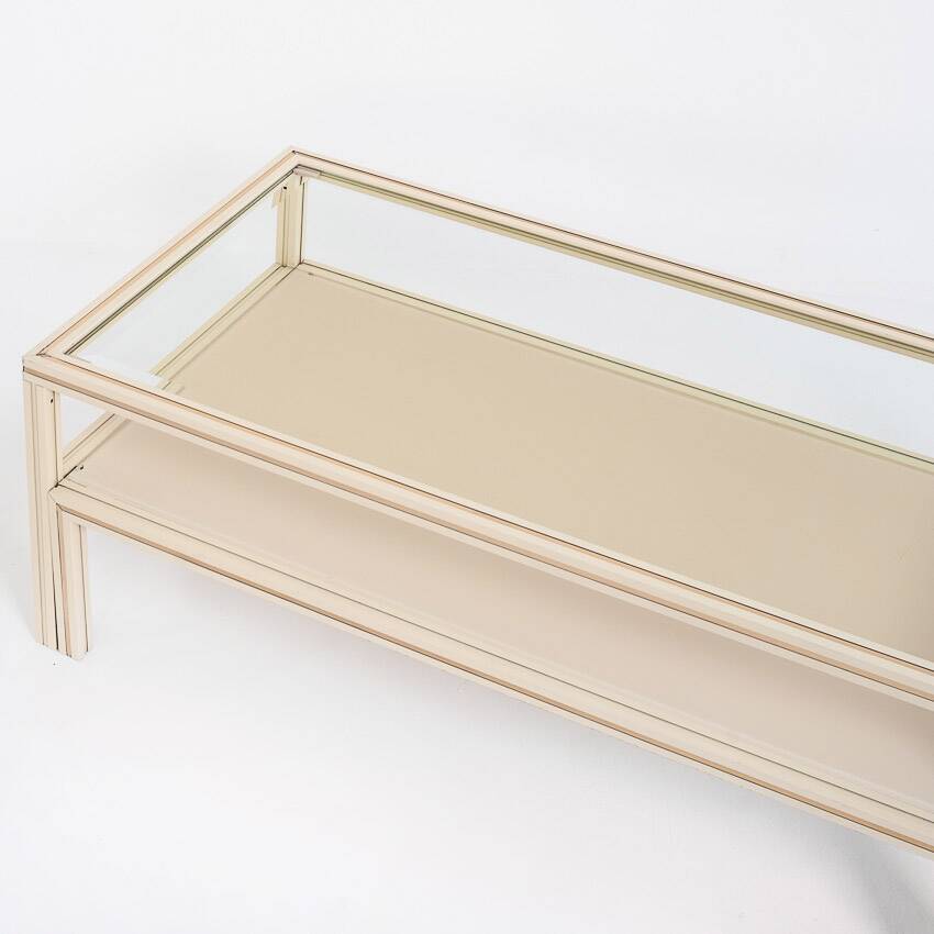 Vintage coffee table. Design and manufacture: Pierre Vandel. France, 1980s