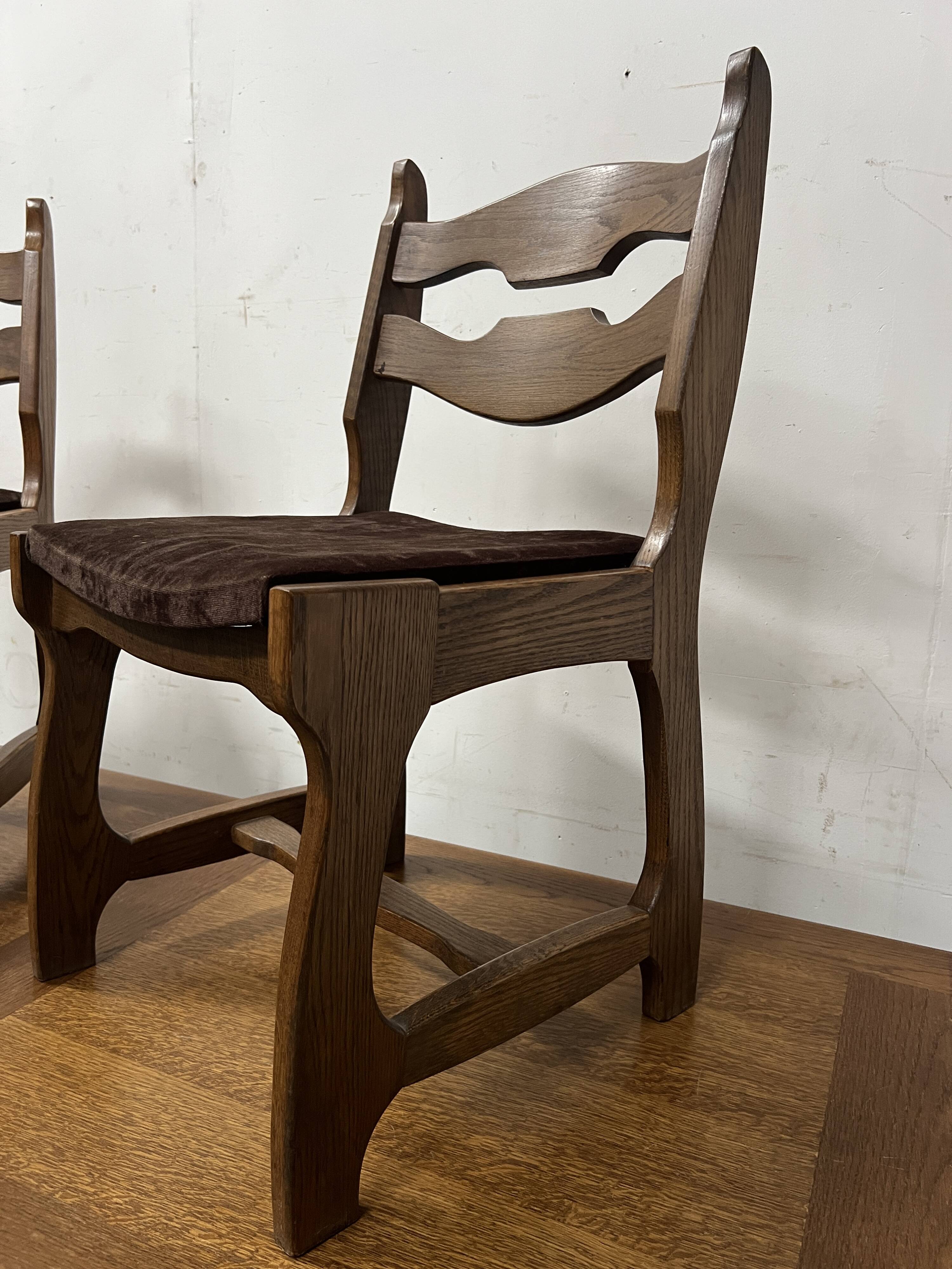 Dining room furniture Table and chairs XX century