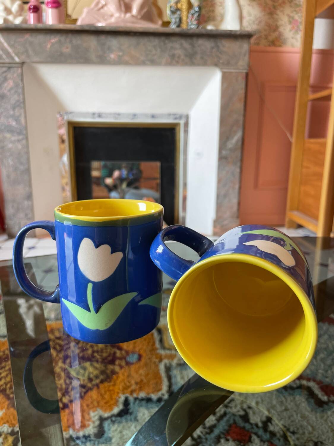 Duo de mugs « just mugs » 80’