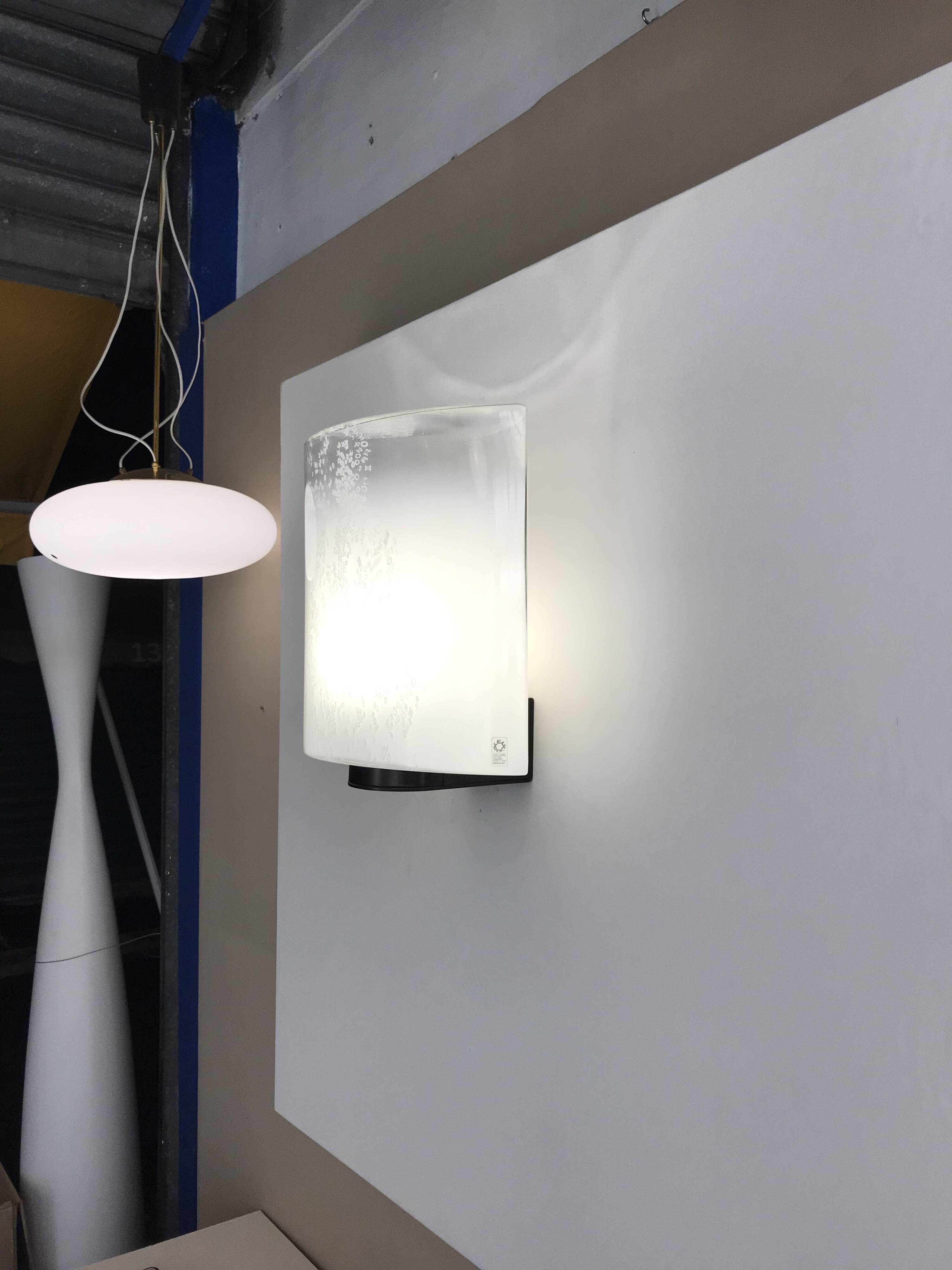 Idra wall lamp, Rosanna Toso, Leucos, 1982