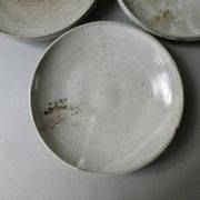 3 assiettes ou petits plats en grès Chantal et Thierry Robert