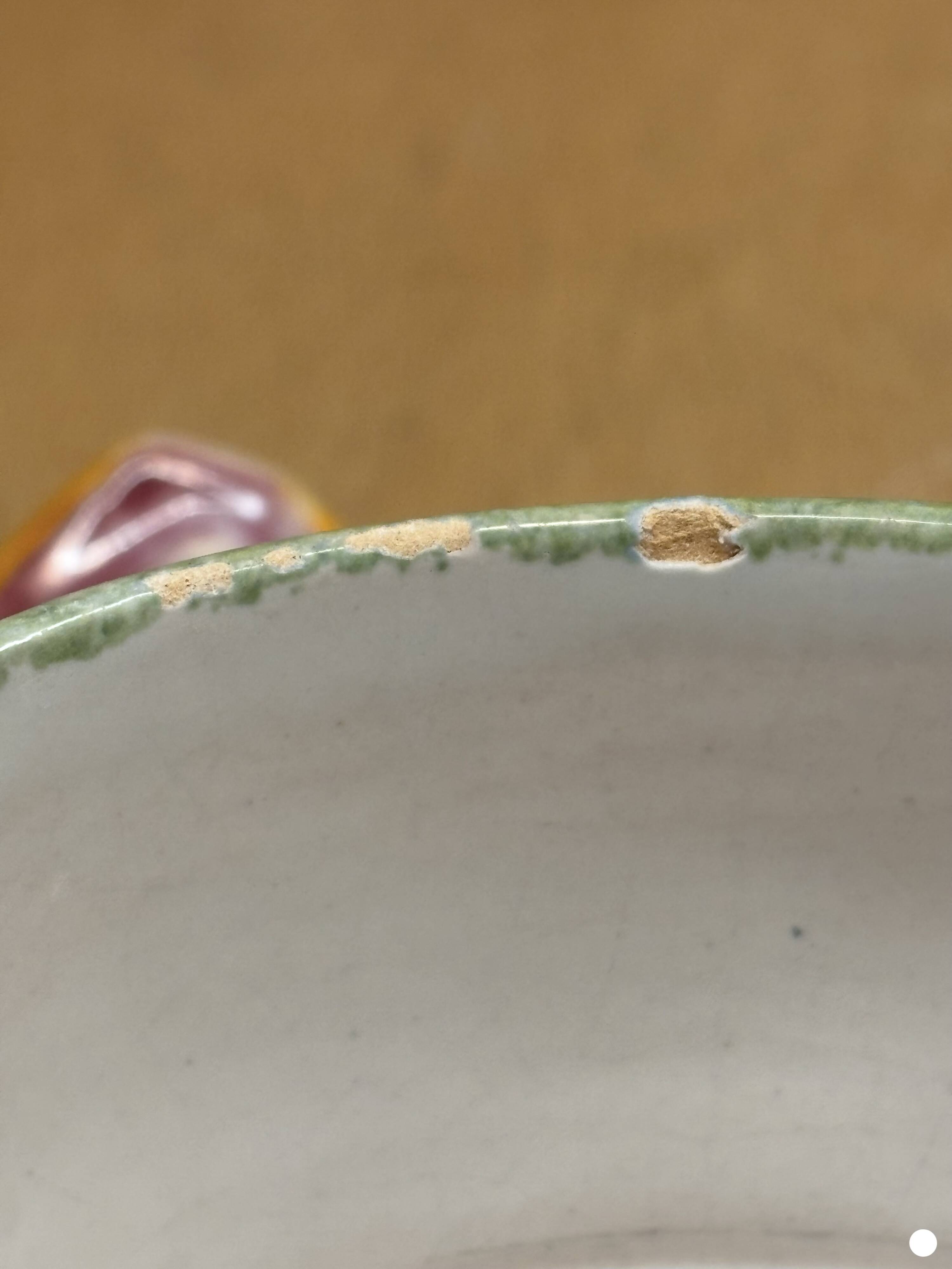 Henriot Quimper butter dish