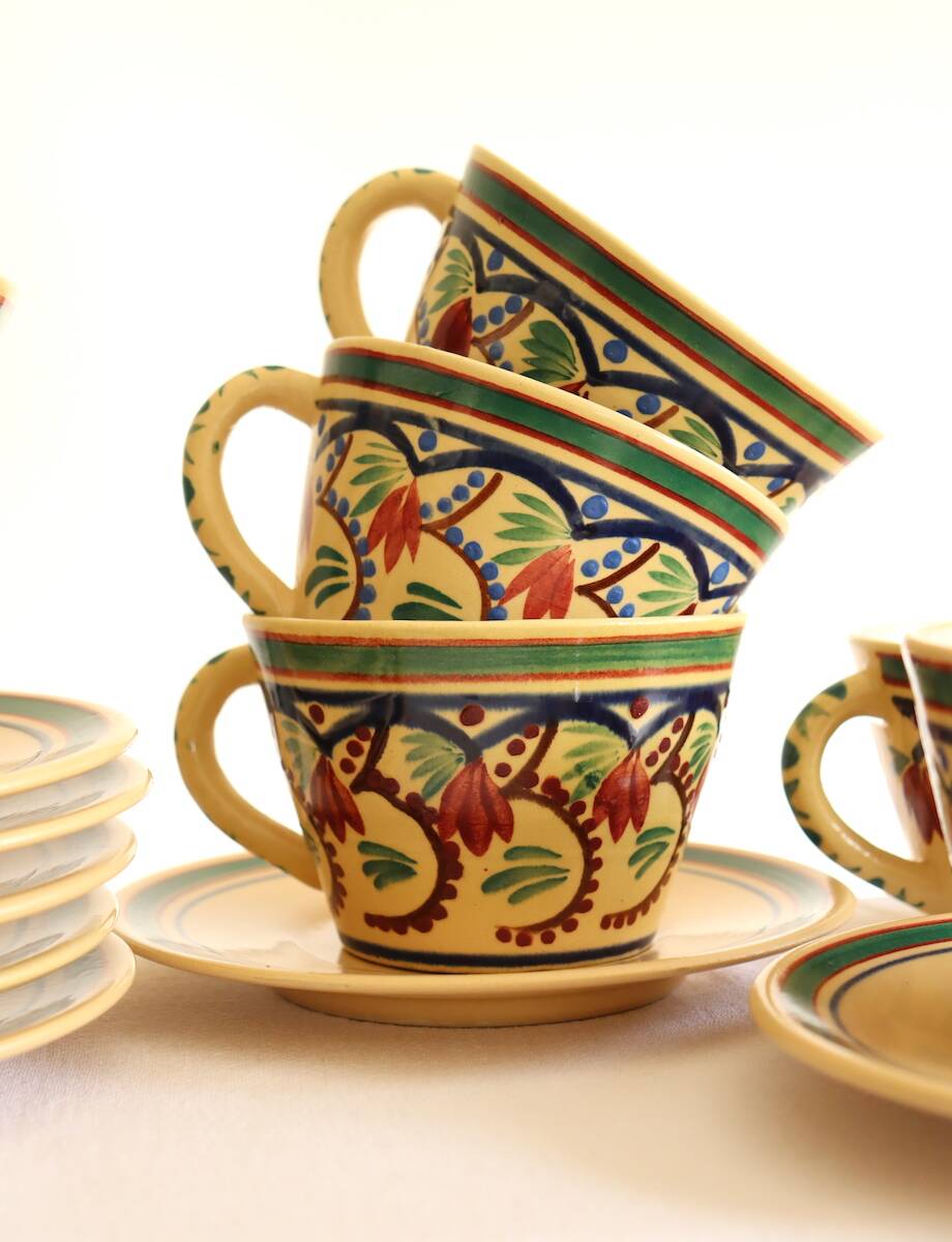 Ceramic tea cups Keraluc