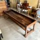 Table de drapier en bois massif 237 x 79 cm