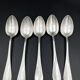 Silver series 5 spoons 6 vintage silver forks