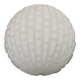 Vintage white glass half-sphere wall light. 1970s