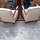 Pair of vintage armchairs